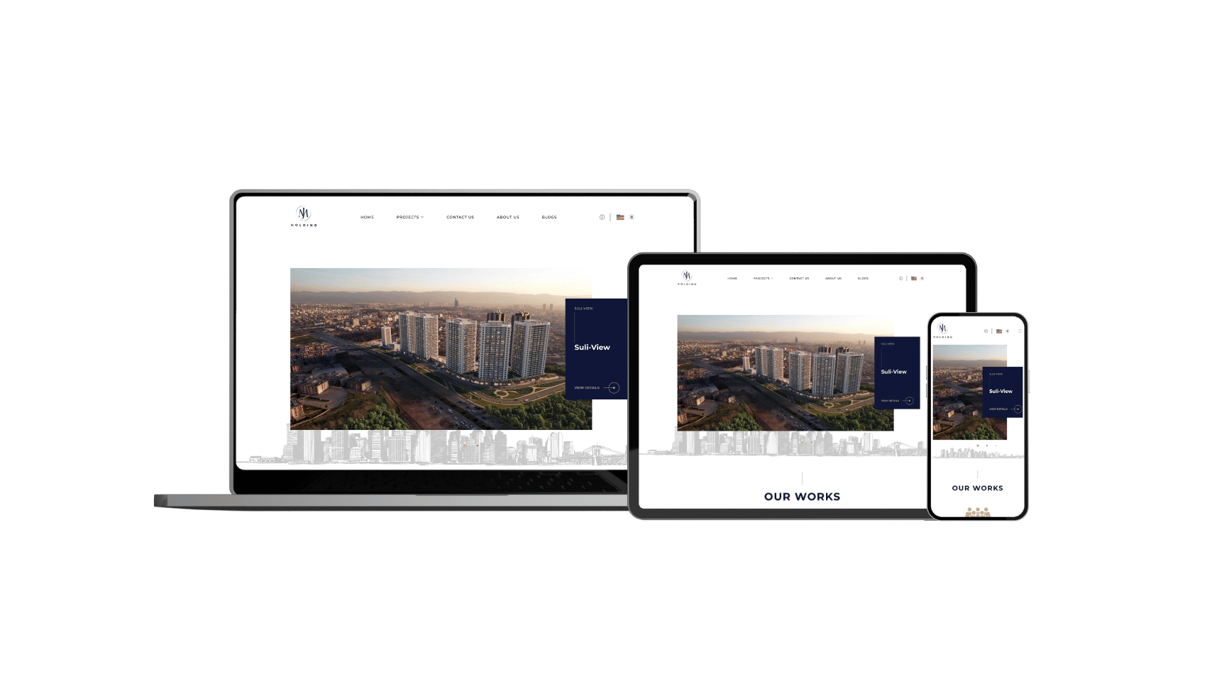 MJ Holding Website