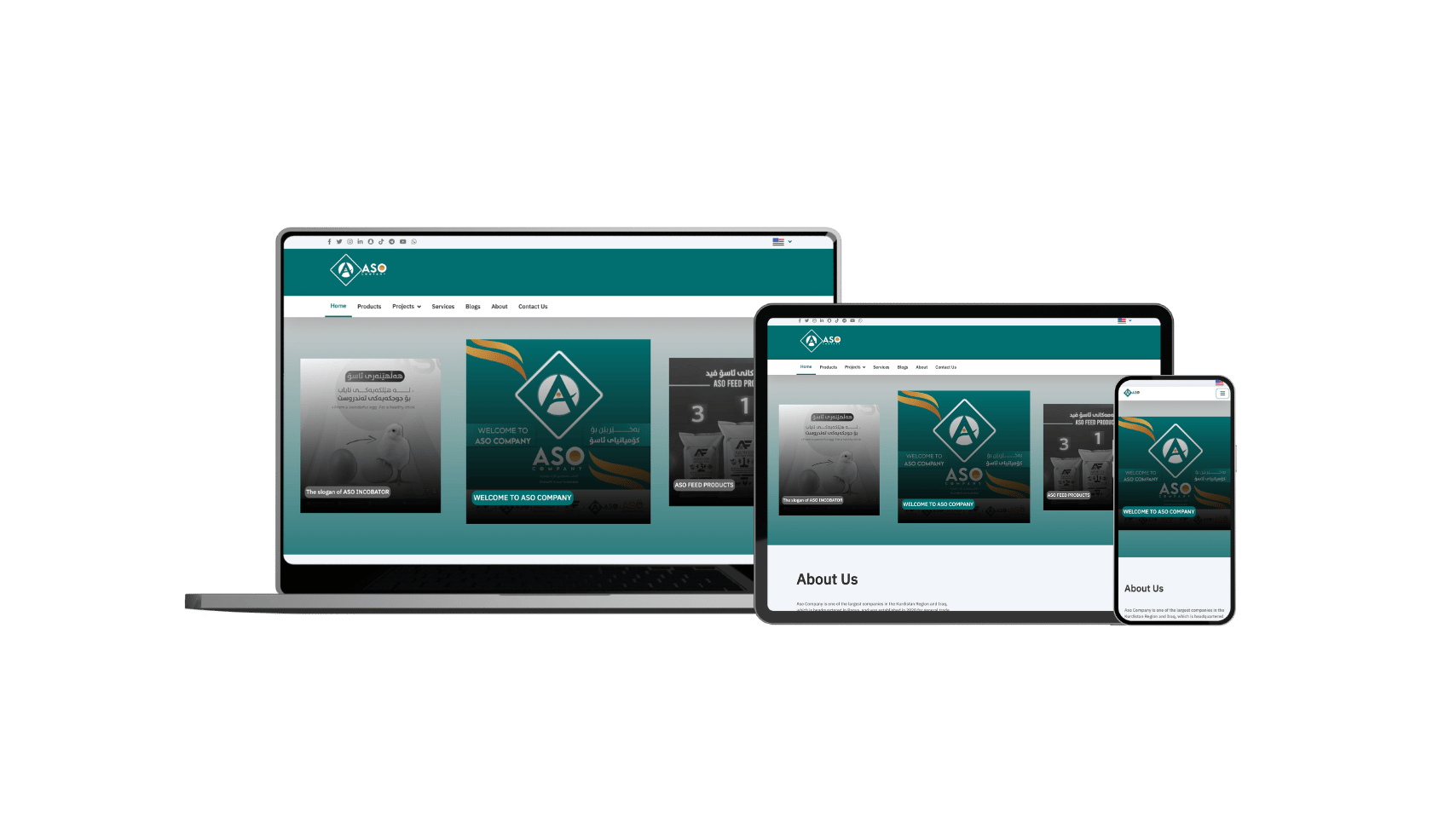 Aso Company Website